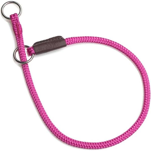 Mendota Show Slip Collar, Raspberry, 22"