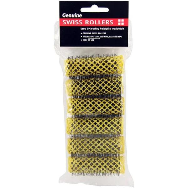 Swiss Rollers - Yellow 20mm 6pk