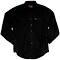 Wrangler Workwear 3w501 Twill Work Shirt - Black, XXL