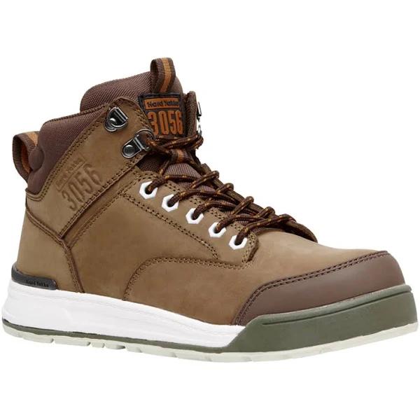 Hard Yakka Y60205 - 3056 Lace Zip Safety Boot Oak 13