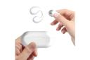 Wireless Bluetooth Headphones Ear Clip Bone Conduction Earphones Sports Earbuds White