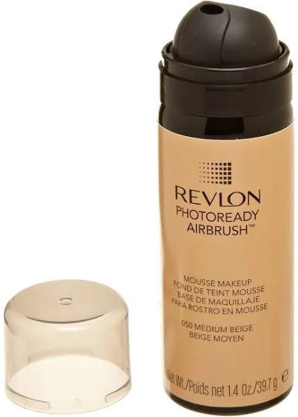 Revlon Photoready Airbrush Mousse Makeup, Medium Beige, 1.4 Ounce