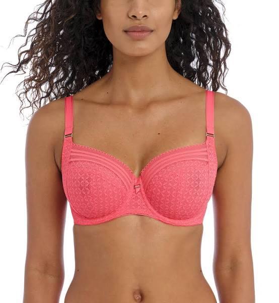 Freya Viva Underwired Side Support Bra - Sunkissed Coral, 30J AA5641SUL