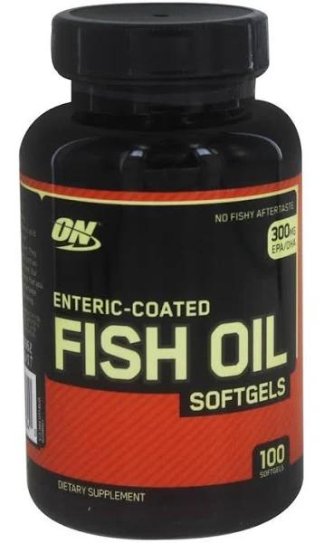 Optimum Nutrition - Enteric-Coated Fish Oil - 100 Softgels