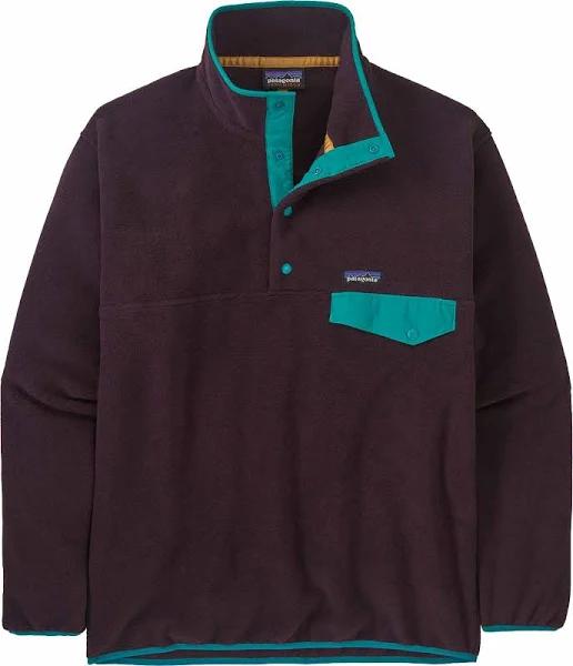 Patagonia Synchilla Snap-T Pullover - Obsidian Plum - Purple / S