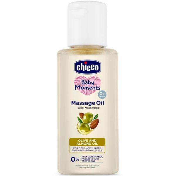 Chicco Baby Moments Massage Oil - 100 ml