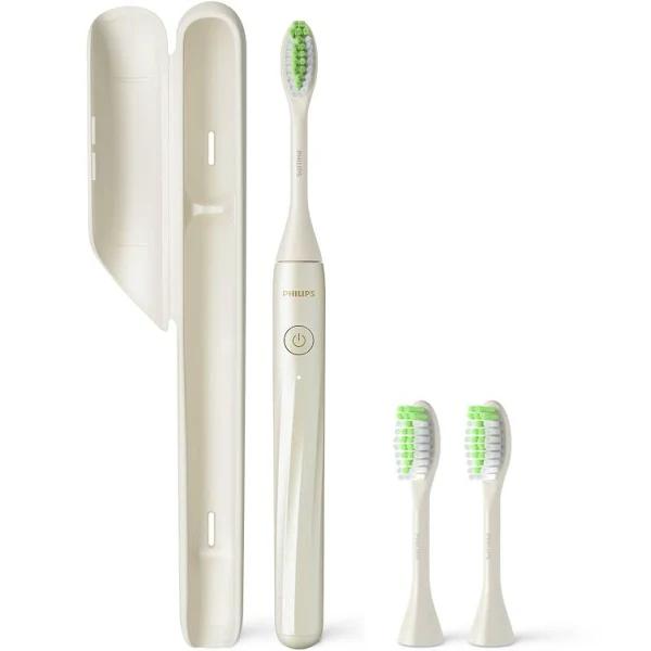 Philips One by Sonicare Snow Rechargeable Toothbrush, Brush Head Bundle, BD3002/AZ