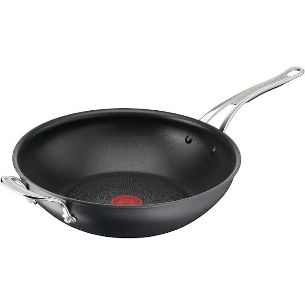 Jamie Oliver by Tefal Cooks Classic Induction Non Stick Hard Anodised Wok 30cm