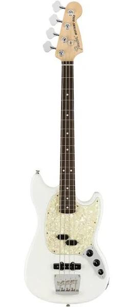 Fender American Performer Mustang Bass - Arctic White - Rosewood