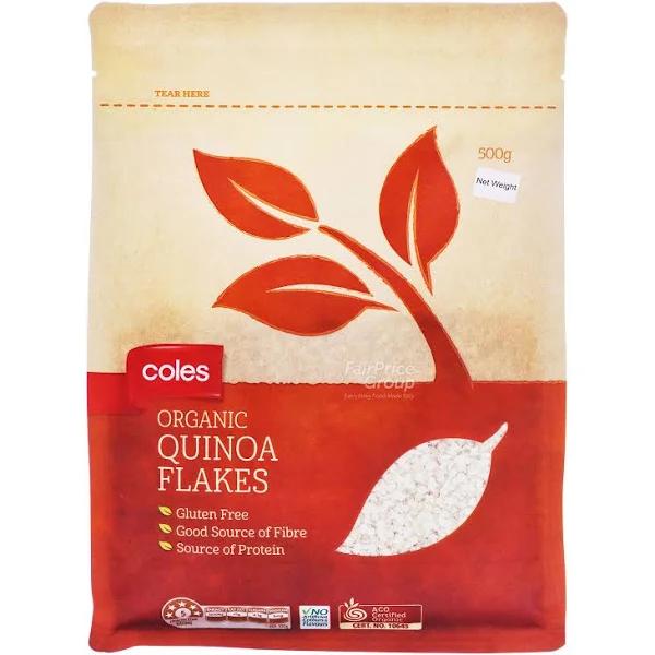 Coles Organic Quinoa Flakes