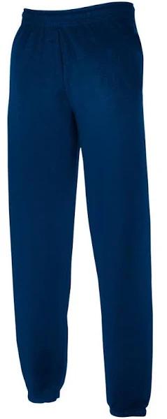 Classic 80/20 Elasticated Sweatpants Navy - Fruit of The Loom SS405 - Size XL