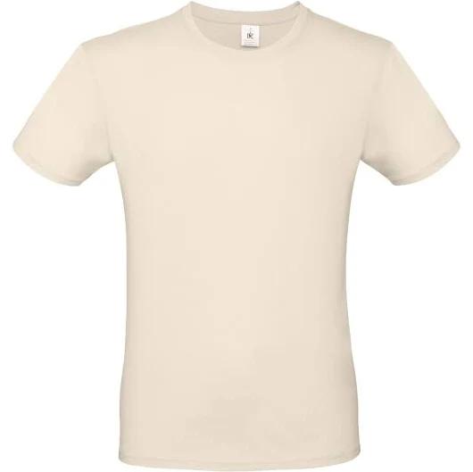 B&C Collection Mens Tee Natural 3XL Ringspun Cotton Mens T-Shirt