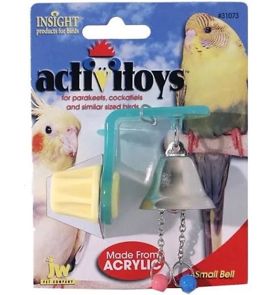 JW Pet Insight Bird Toy Hanger With Small Bell