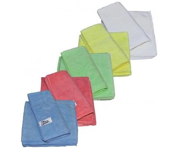 Edco Cleaning Merrifibre 580 All Purpose Microfibre Cloths - Pack (3 Cloths) - Yellow