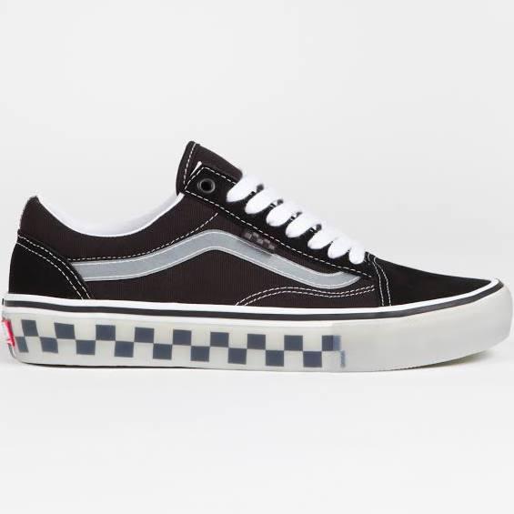 Vans Skate Old Skool Shoes - Translucent Rubber Black Clear