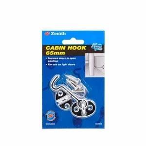 Zenith Cabin Hook 65mm Chrome Plated WCA0065