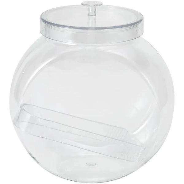 Kmart Candy Bowl with Lid & Tongs