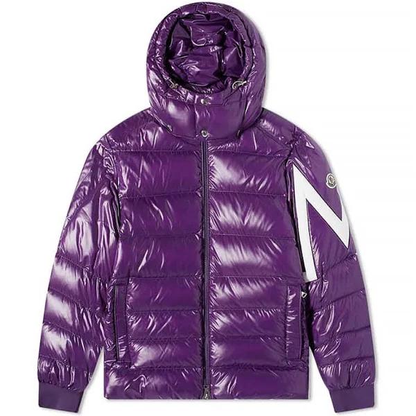 MONCLER COLLECTION Corydale Short Down Jacket male Purple Size 1