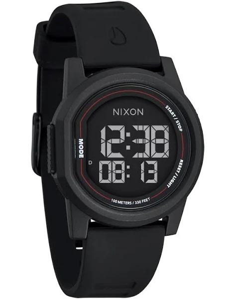 Nixon Disk Watch - Black / Black / Negative