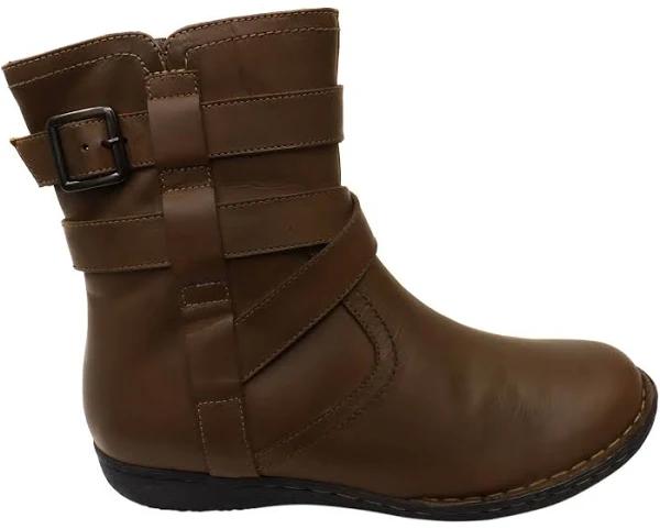 Planet Shoes Walker Womens Comfortable Leather Boots