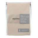 Algodon 300TC Cotton Sheet Set - Charcoal European Pillowcase