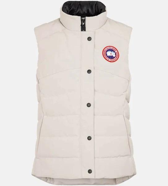 Canada Goose, Freestyle down vest, Women, Grey, XXS, Jackets, Cotton blend