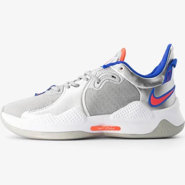 Nike PG 5 Clippers Metallic Silver