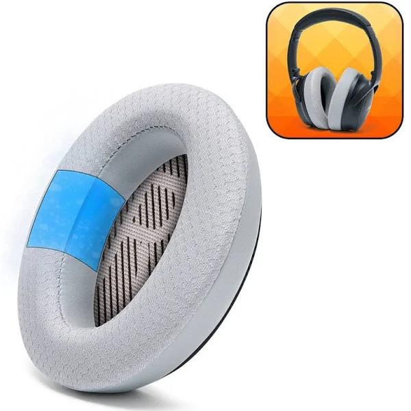 Bose Qc35 Replacement Earpads - WC Freeze Cooling Gel, Silver