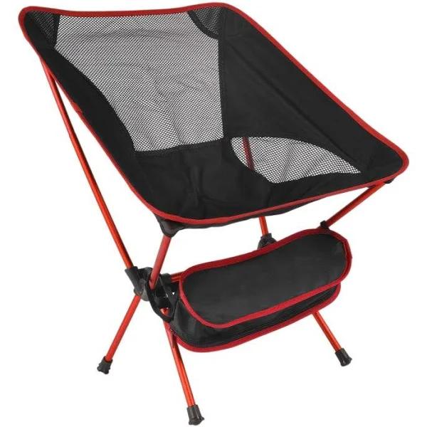 Distant Depot Ultralight Camping Beach Outdoor Chair Portable Foldable Blue - Earn Everyday Rewards, AfterPay Available