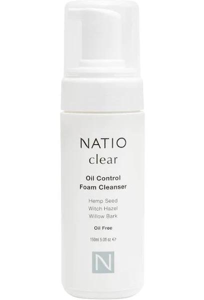 Natio Clear Oil Control Foam Cleanser 150 ml