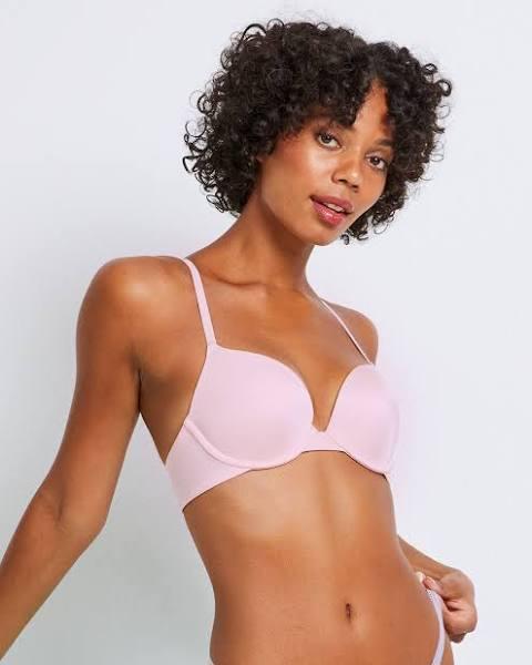 Kayser Women's Brazilian Smooth Push Up Bra - Barely Pink - Size 14B