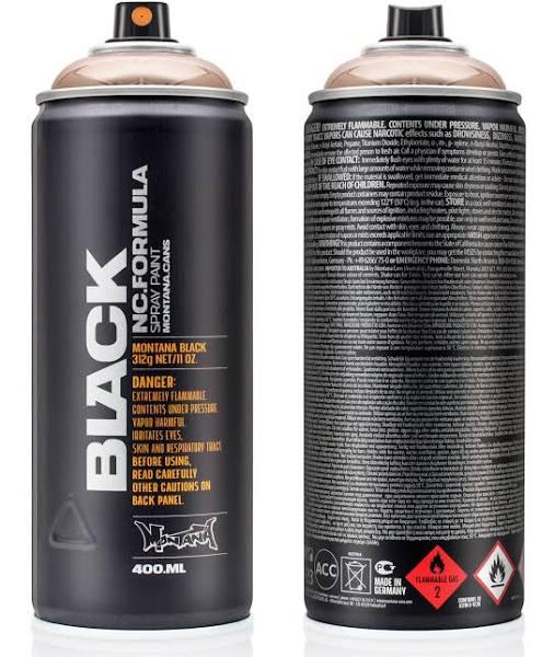 Montana Black Spray Paint 400ml - Copperchrome