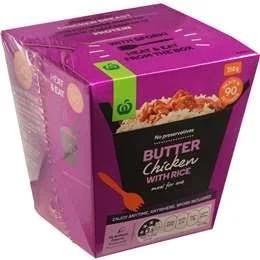 Woolworths Butter Chicken With Jasmine Rice 350g