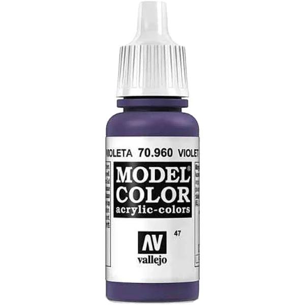 Vallejo Acrylic Paint Model Colour Violet 17ml