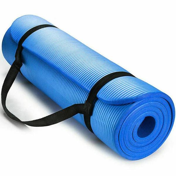 10/15/20mm Thick Yoga Mat Pad NBR Nonslip Exercise Fitness Pilate Gym Durable AU Blue / 20mm