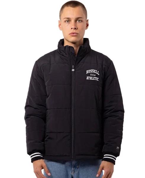 Russell Athletic Australia Men's Klute Puffer Jacket - Black S