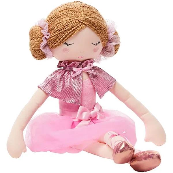 Adairs Kids Brooke Ballerina Pink Snuggle Friend - Toy