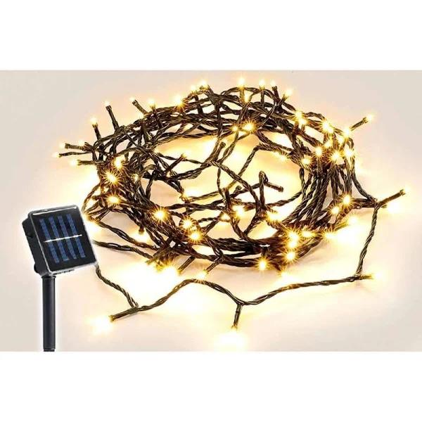 Lexi Lighting 100 Led Fairy Light Solar Powered-Warm | White