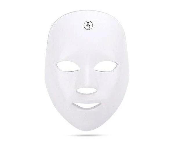 Wireless 7 Colors LED Mask Light Therapy Acne Removal Mask Neck Beauty Mask