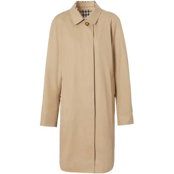 Burberry Cotton Gabardine Car Coat , Size: 14