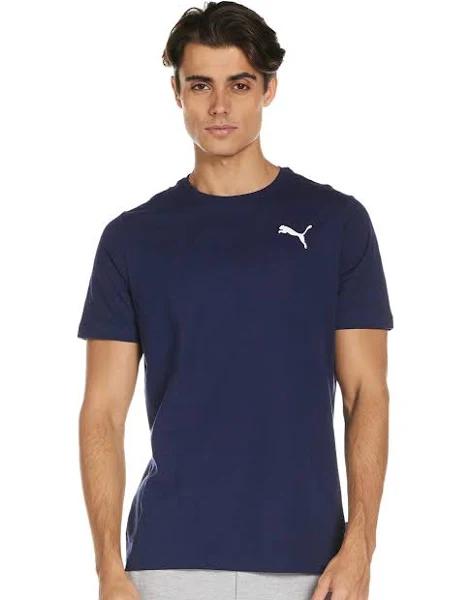 Puma Essentials Small Logo T-Shirt in Navy