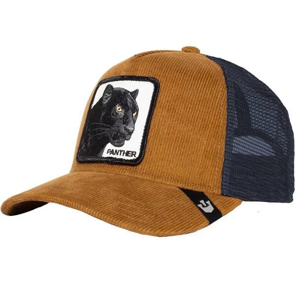 Goorin Bros. - Beige Trucker Cap - Black Panther Panthuroy Cord Whisky Trucker @ Hatstore