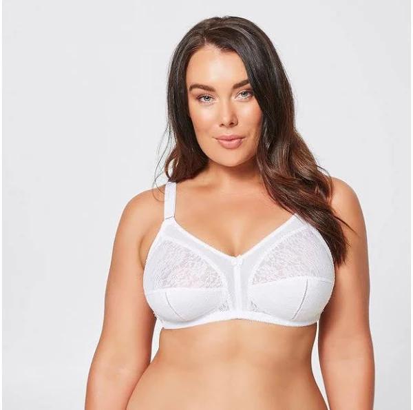 Target Fuller Figure Firm Support Wirefree Bra - White - 20E - AfterPay & zipPay Available