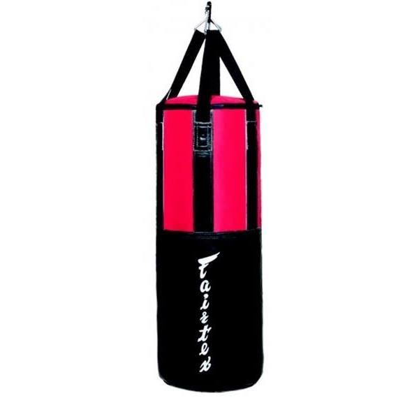 Fairtex - Unfilled 100cm Extra Large Heavy Bag Boxing Punch Bag - Red - AfterPay & zipPay Available