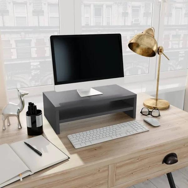 Monitor Stand Grey 42x24x13 cm