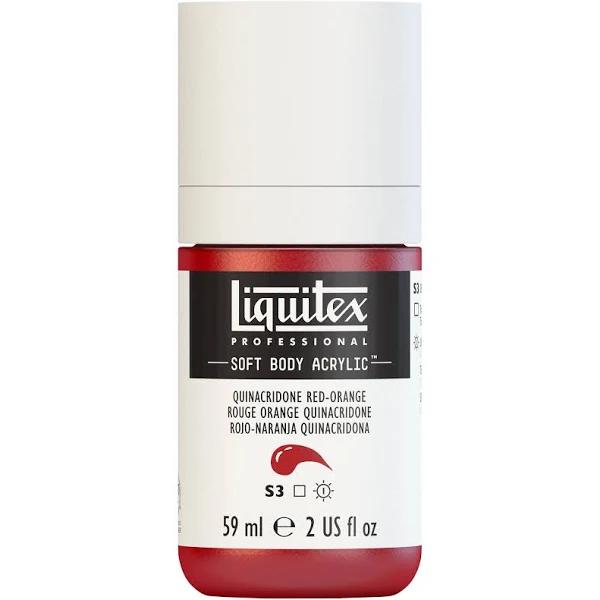 Liquitex Soft Body 59ml Quinacridone Red Orange