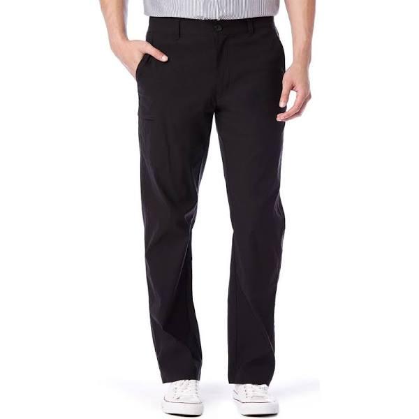 UNIONBAY Men's Rainier Lightweight Comfort Travel Tech Chino Pants, BL