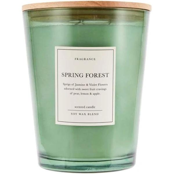 Kmart XL Spring Forest Soy Wax Blend Scented Candle