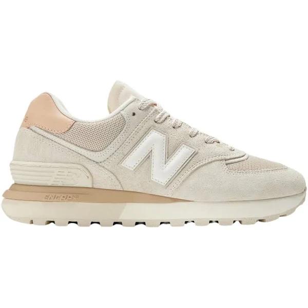 New Balance Unisex 574 White - Size 4.5