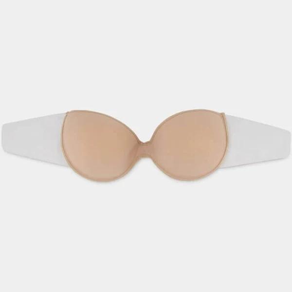 Me. by Bendon The Wing Bra Strap + Back Less Bra - Nude - A